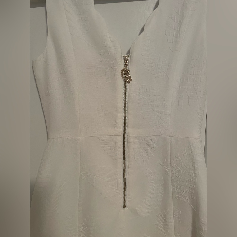 Lily Pulitzer White Dress Size 0 - Picture 6 of 8